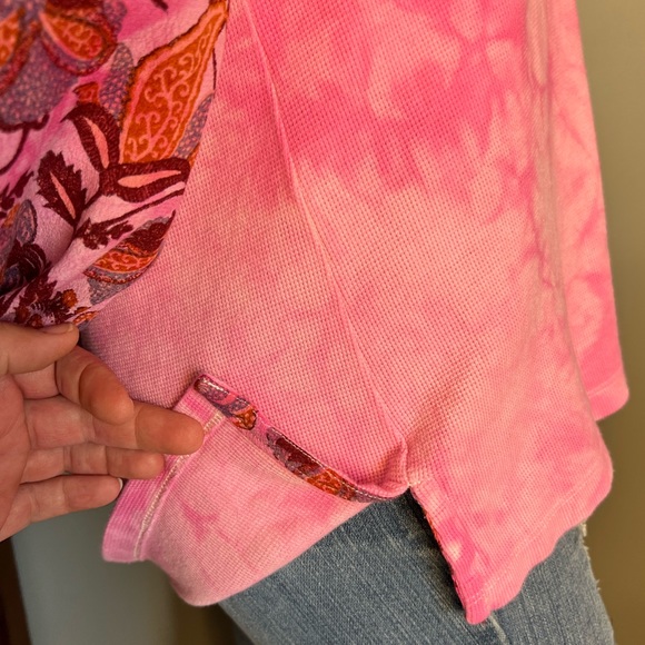 Anthropologie : dyed mixed material blouse - Picture 5 of 14